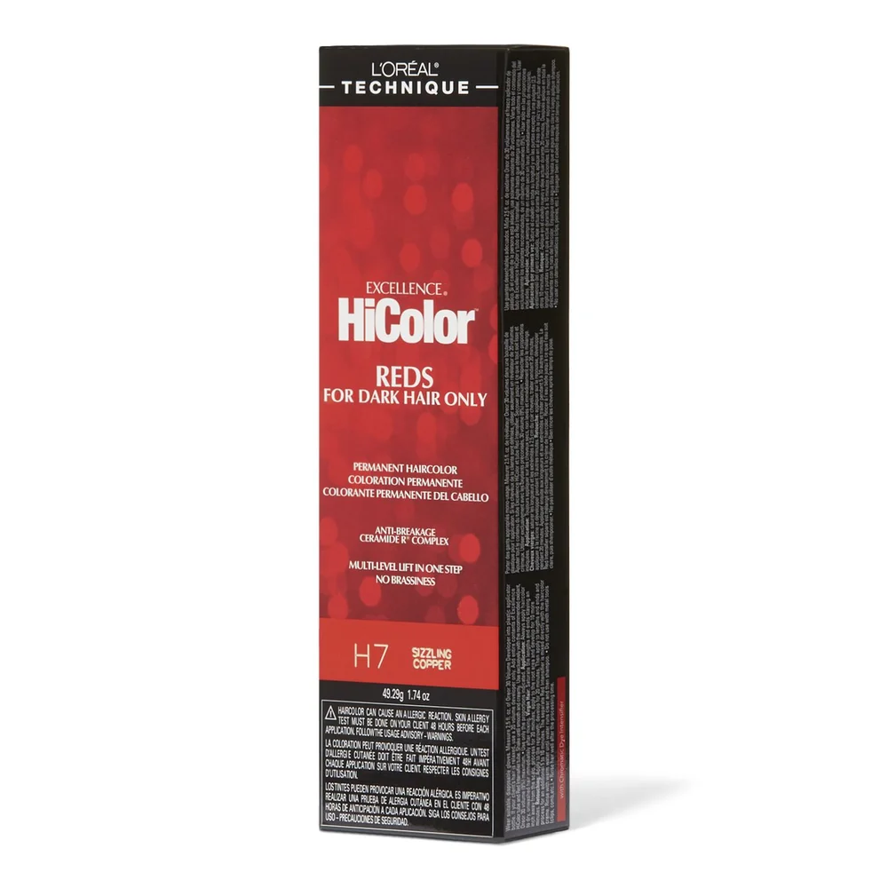 Excellence HiColor Sizzling Copper Permanent Creme Hair Color