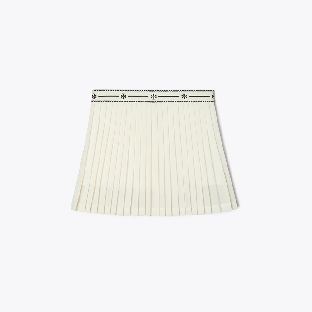 Mesh Pleated Tennis Skirt