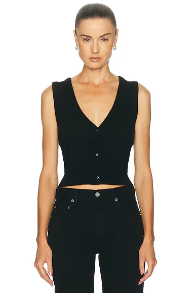Leroy Cashmere Vest