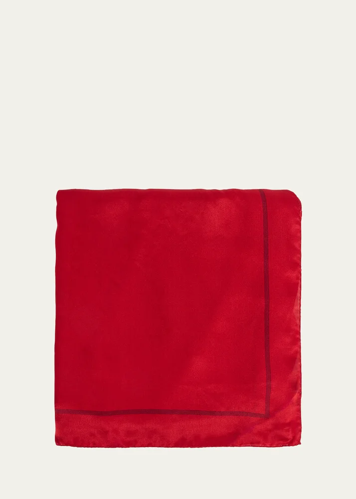 Cassandre Square Silk Scarf