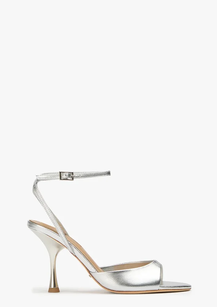 Luana Silver Nappa Metallic