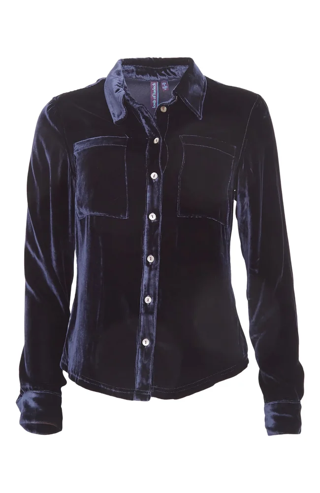 Sylvia Velvet Shirt