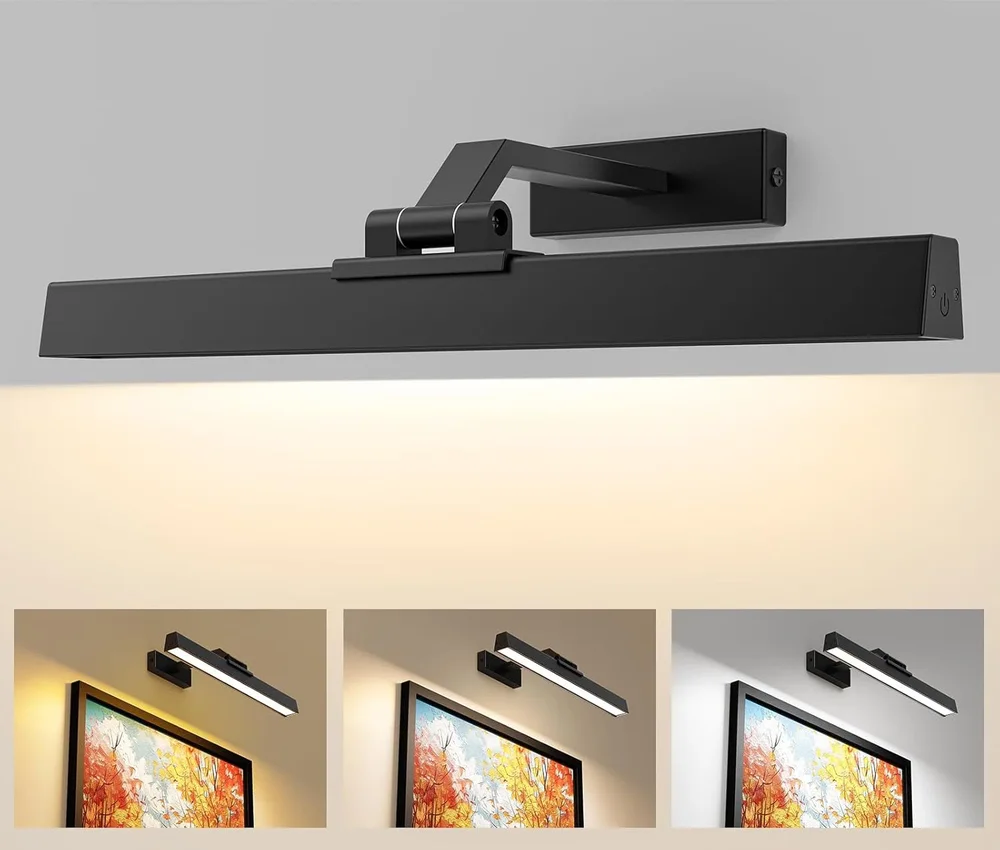 Battery Operated Picture Light with Remote