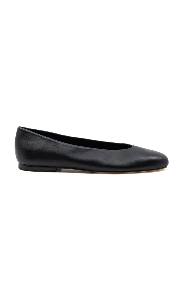 Dalia Leather Ballet Flats