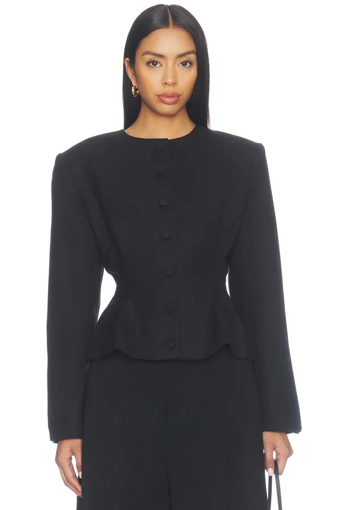 Wool Contoured Jacket