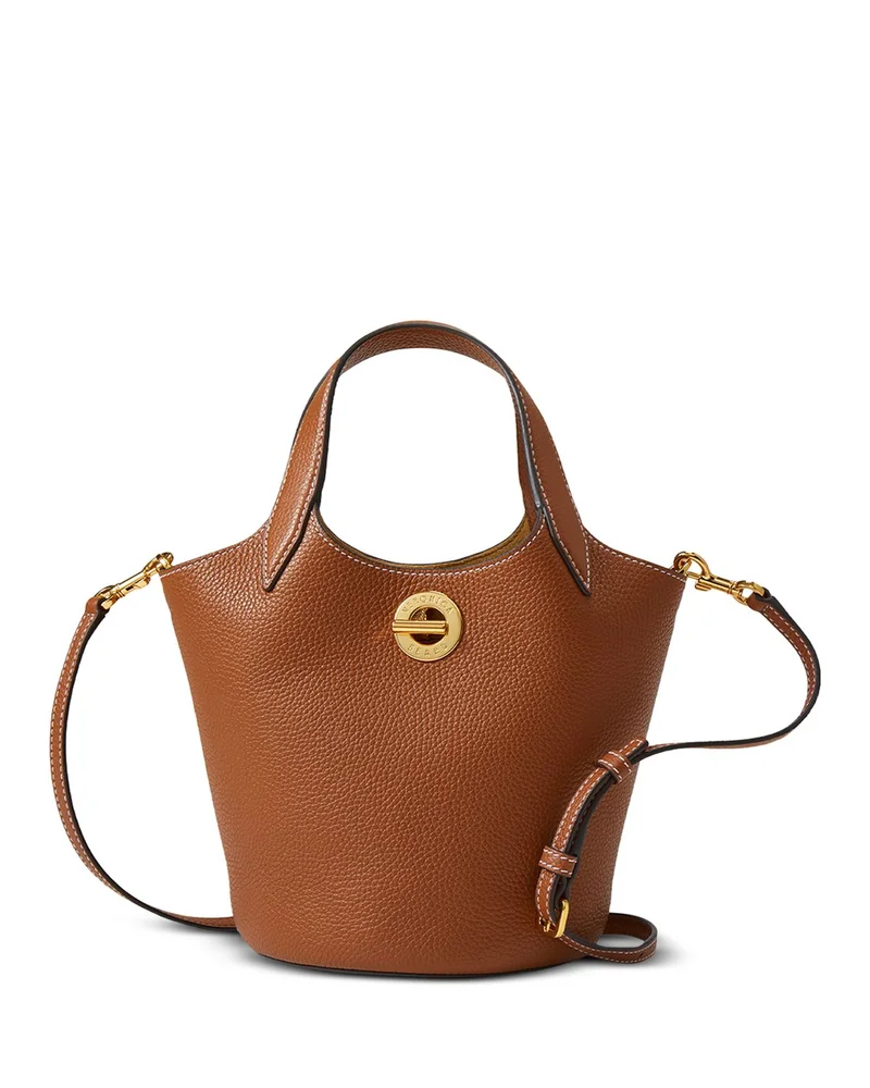 Anchor Leather Top Handle Bag