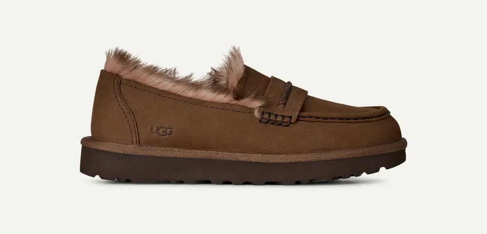 Ellis Nubuck Loafer in Brown