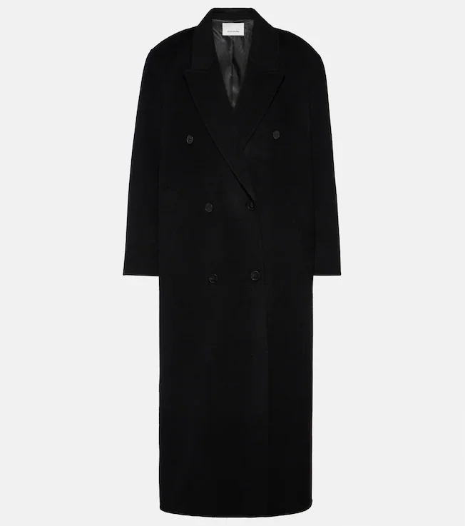 Gaia oversized wool-blend coat