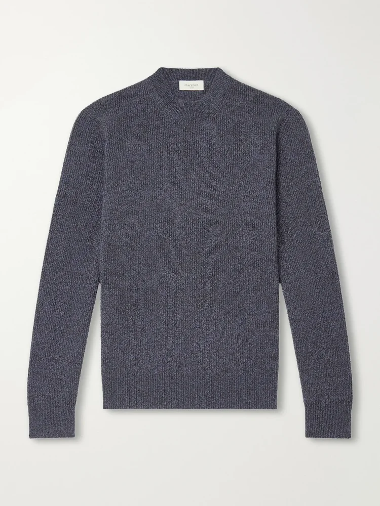 Ribbed Cashmere Sweater