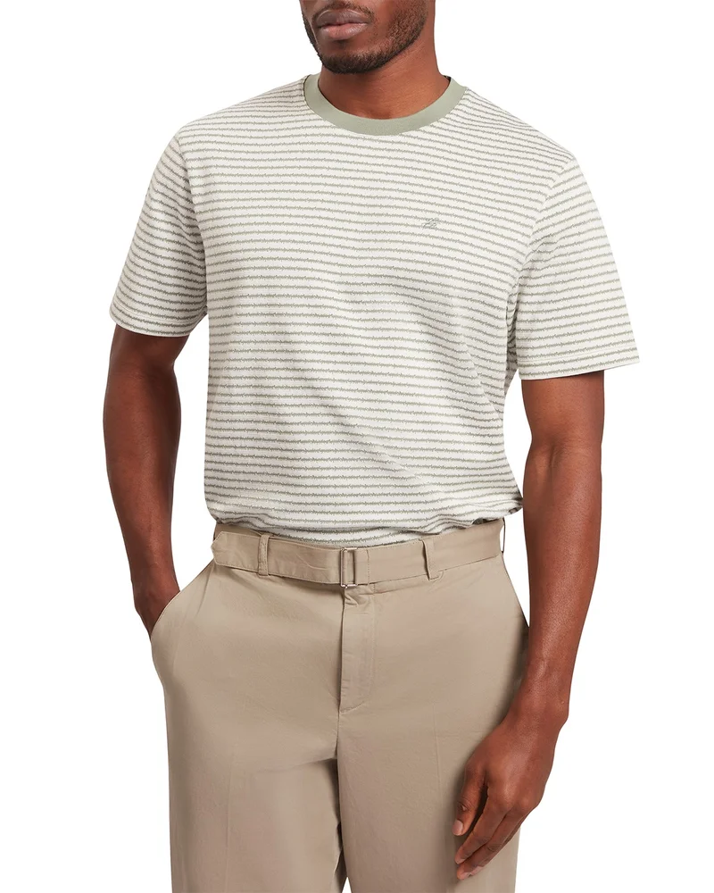 Vexrin Short Sleeve Oversized Striped Tee