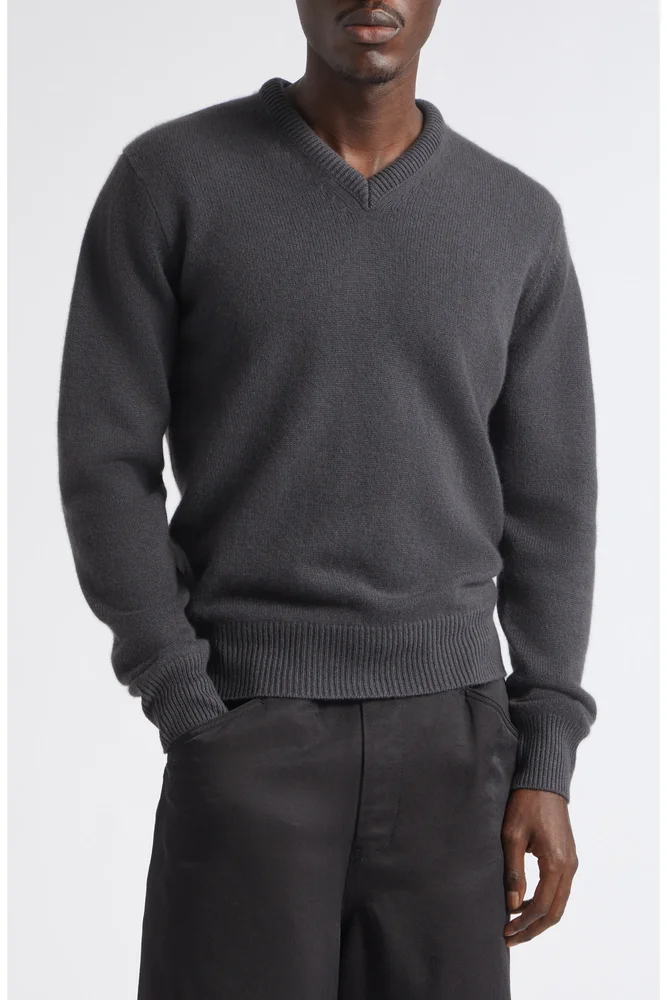 V-Neck Cashmere Sweater