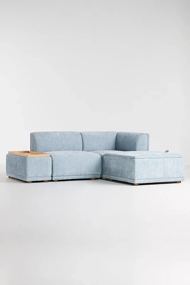 Corduroy Celine Modular Sectional Bundle