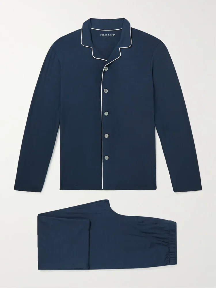 Basel Stretch Micro Modal Jersey Pyjama Set