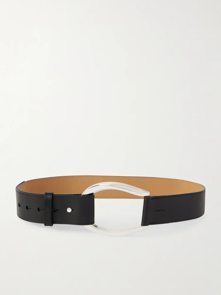 Leather belt
