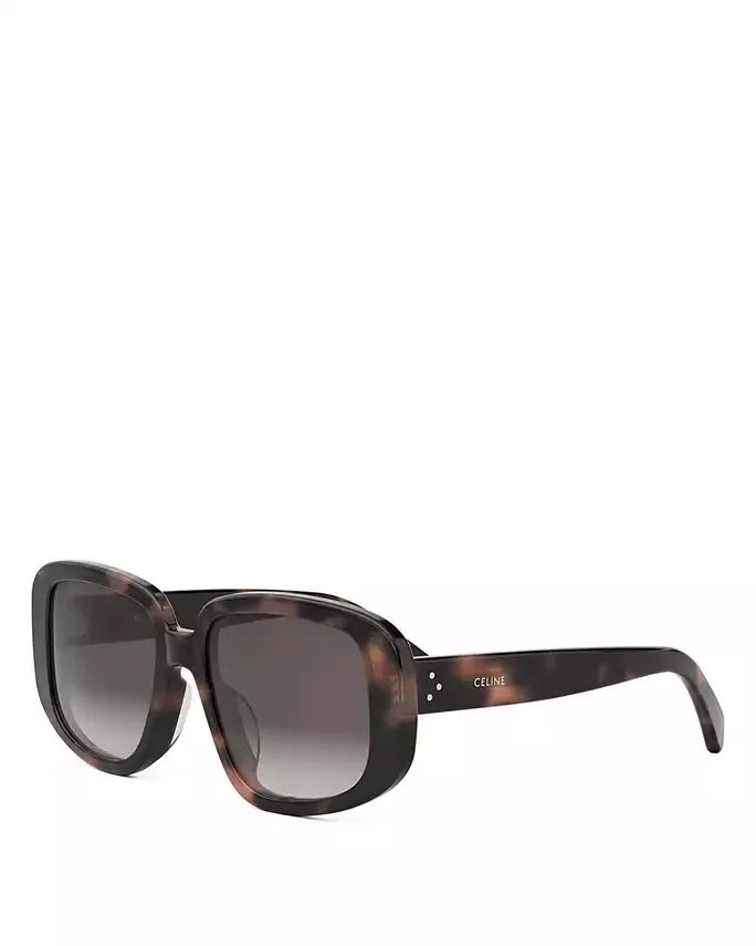 3 Dots Geometric Sunglasses, 55mm
