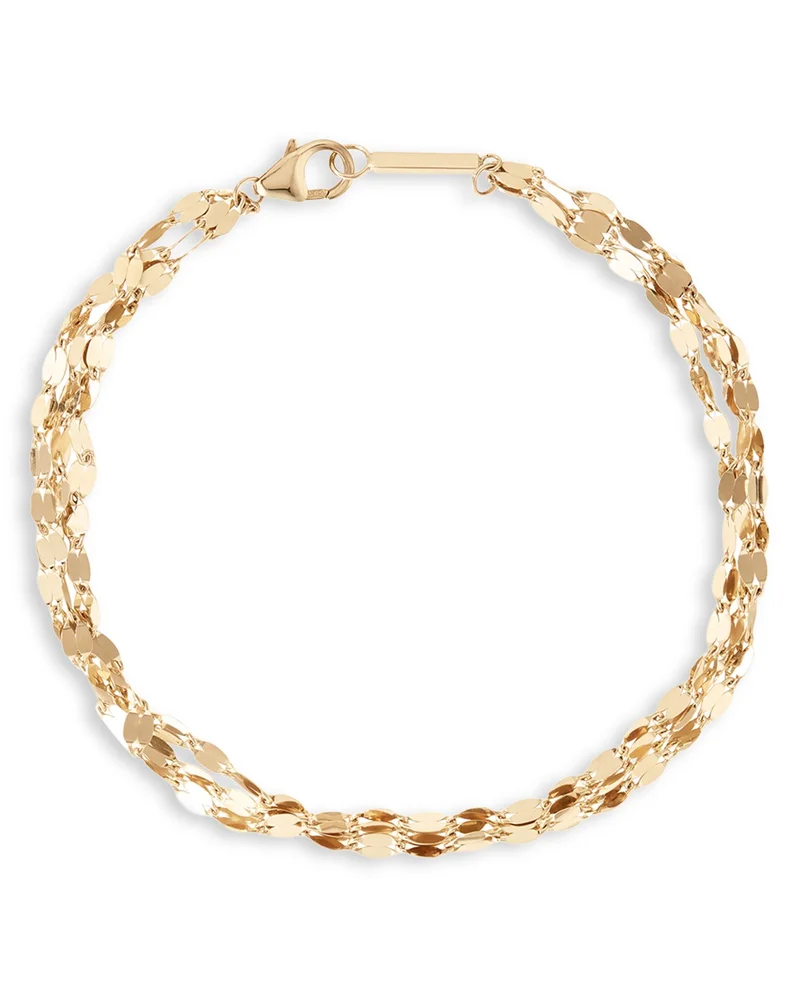 14K Gold Mega Gloss Blake Chain Bracelet