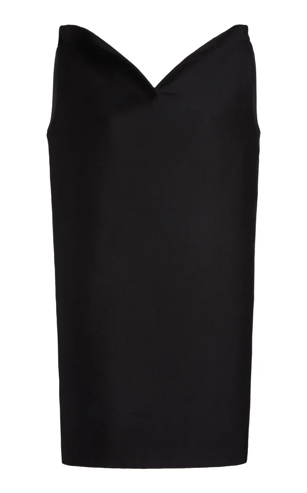 Vareuse Wool-Blend Scuba Mini Dress