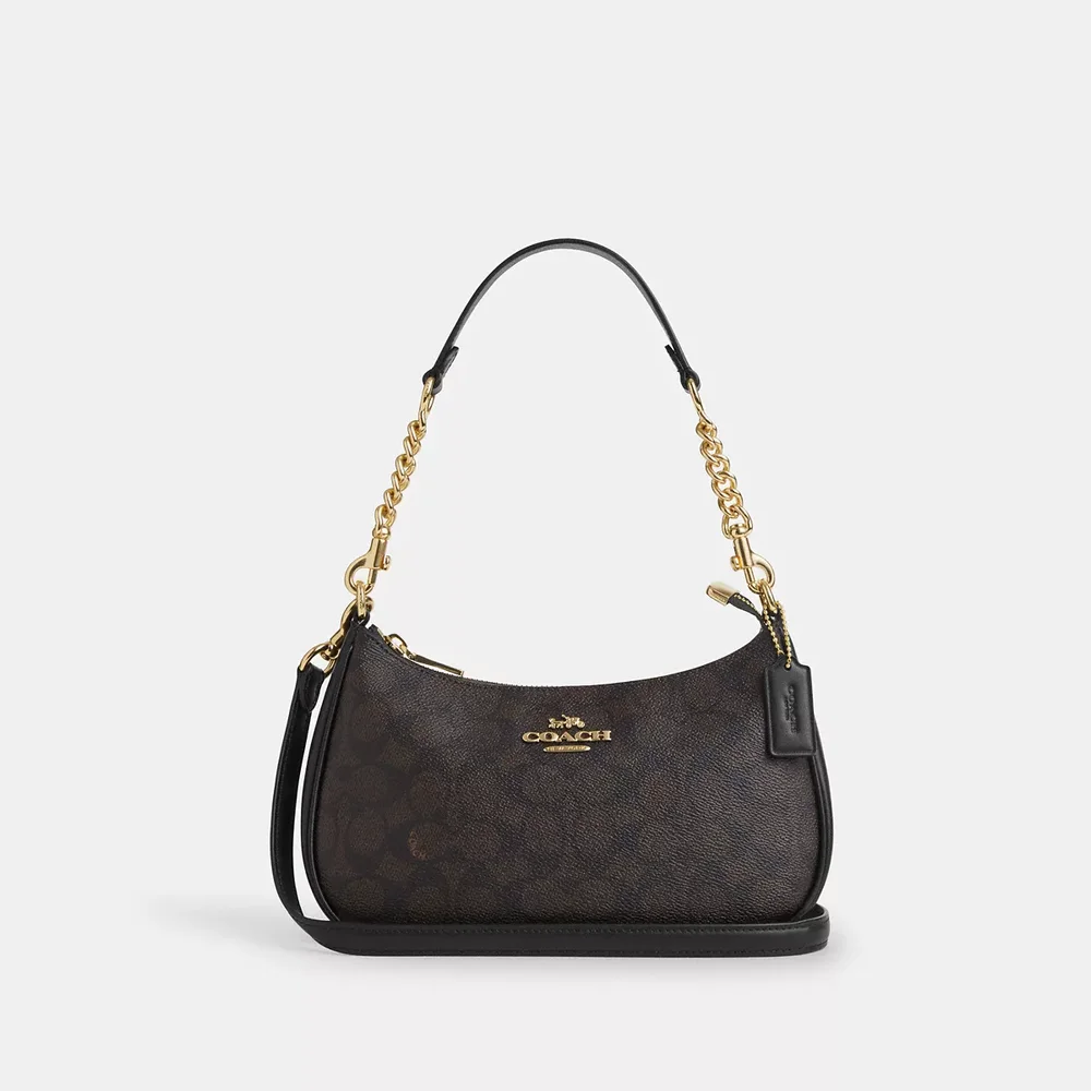 Teri Shoulder Bag In Signature Canvas