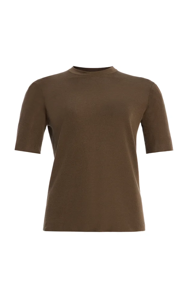 Ozzi Knit Silk T-Shirt