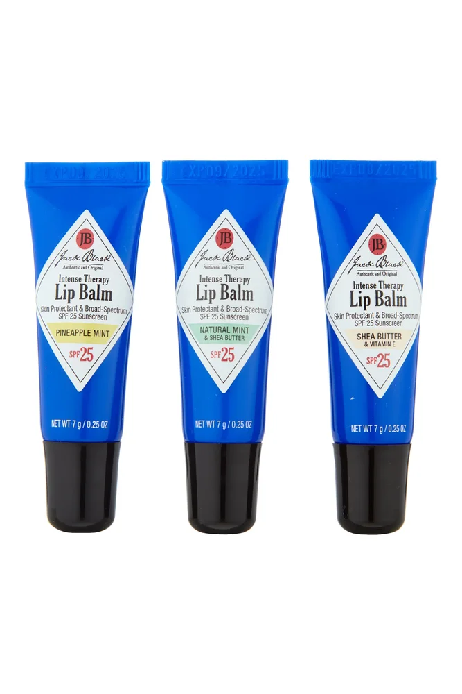 Full Size Intense Therapy Lip Balm SPF 25 Sunscreen Set