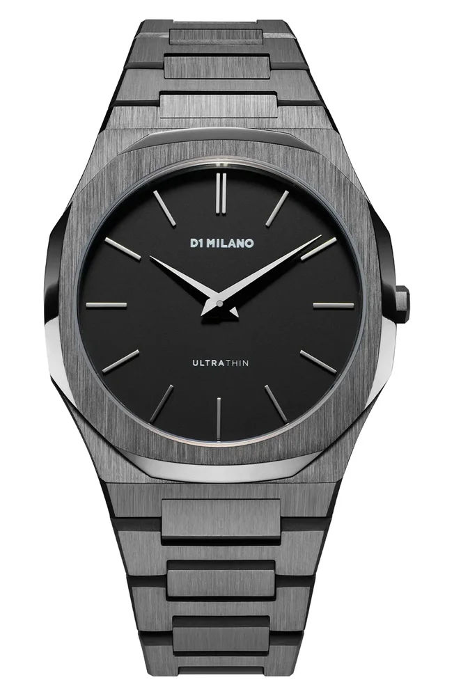 Ultra Thin Bracelet Watch, 40mm