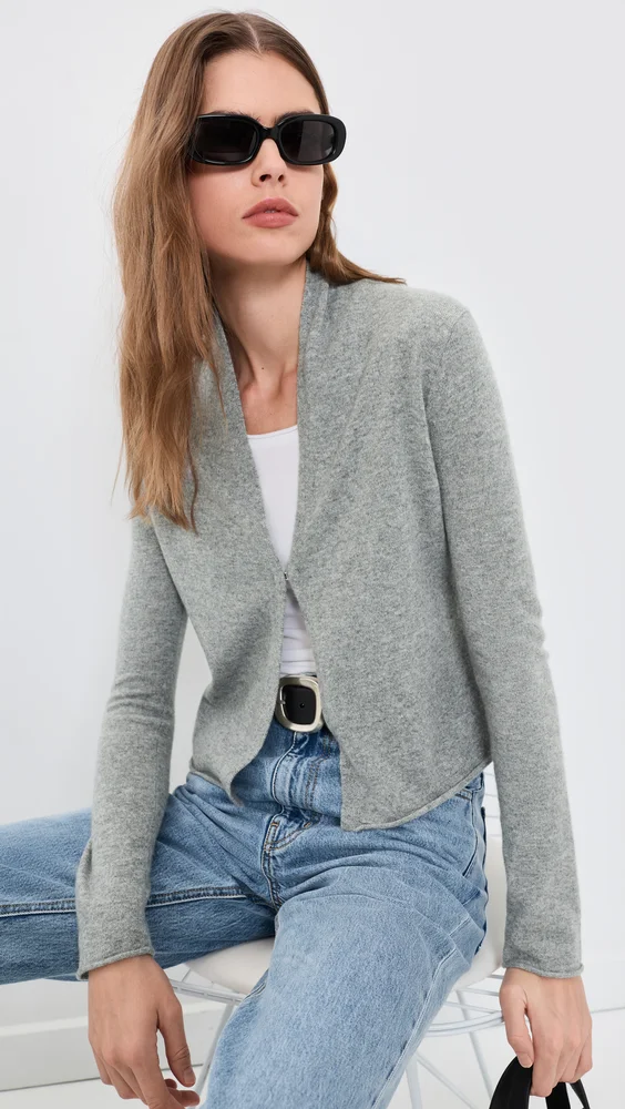 Stealth Cashmere Cardigan