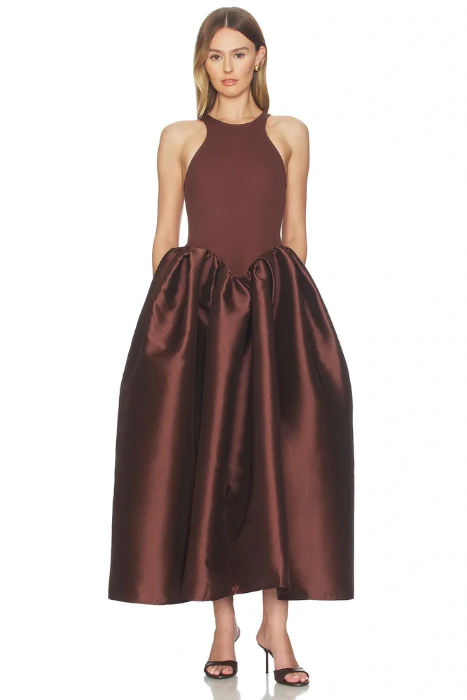 Heavy Satin Princess Dress