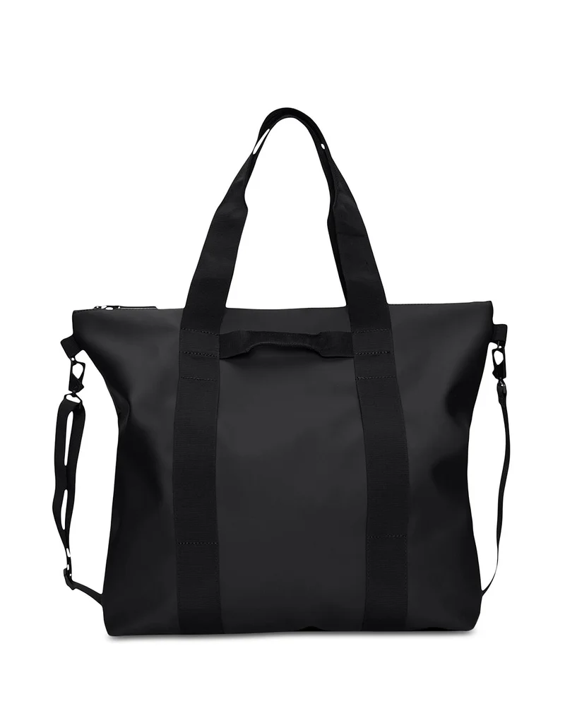 Waterproof Coated Zip Tote Bag