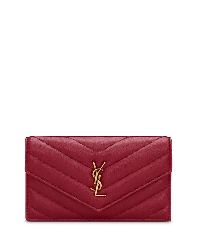 Cassandre Fragments Flap Card Case in Lambskin