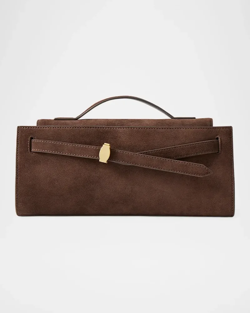 Dash Suede Clutch