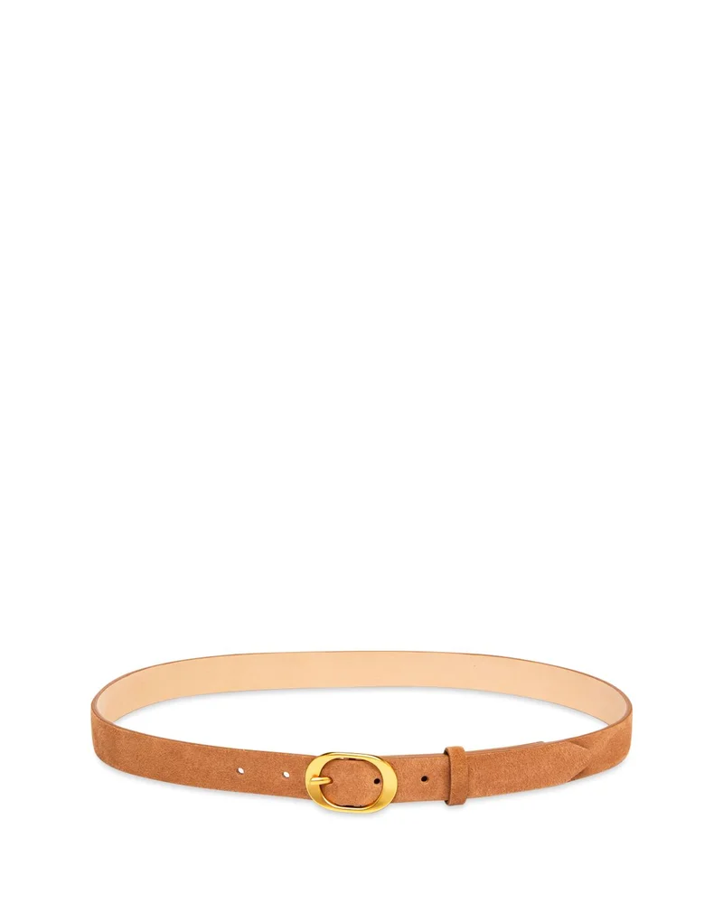 Vera Slim Suede Belt