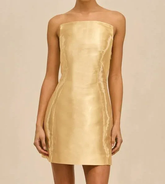 Wren Dress | Gold | 0