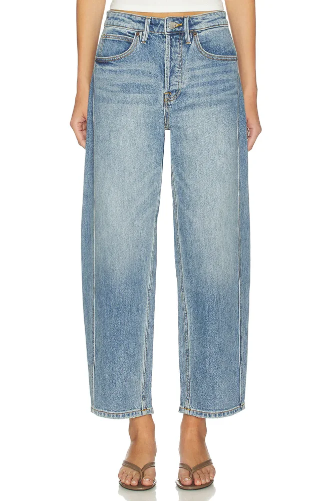 Vintage Barrel Ankle Jeans