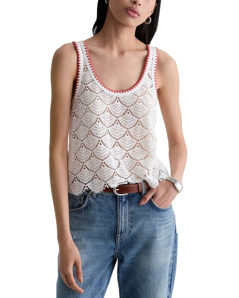 Bianca Scallop Scoop Tank