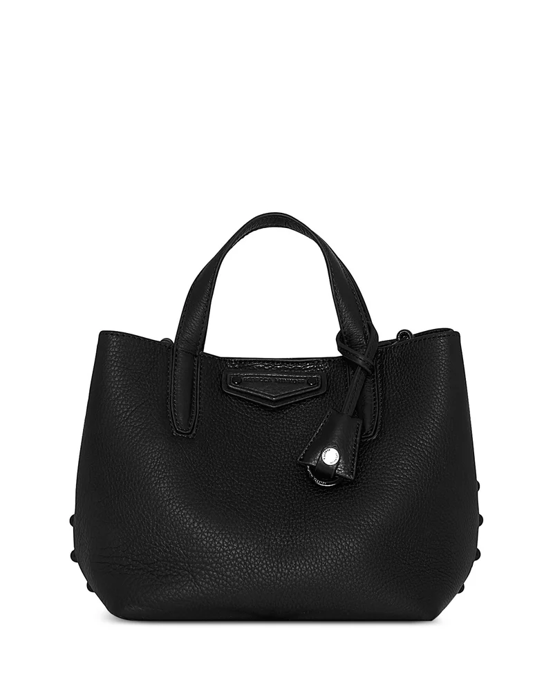 Riley Small Leather Tote Bag