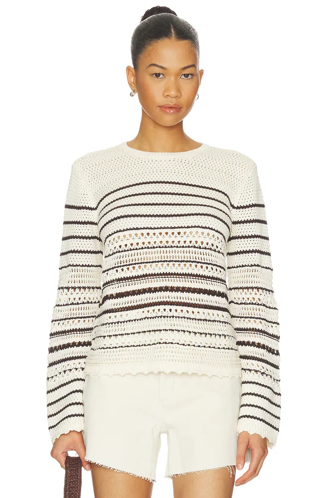 Rosie Textured Femme Pullover Sweater
