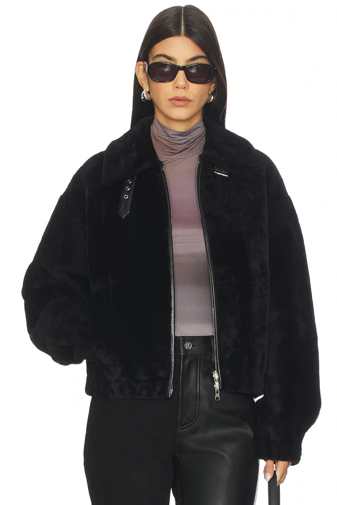 Shearling Bomber