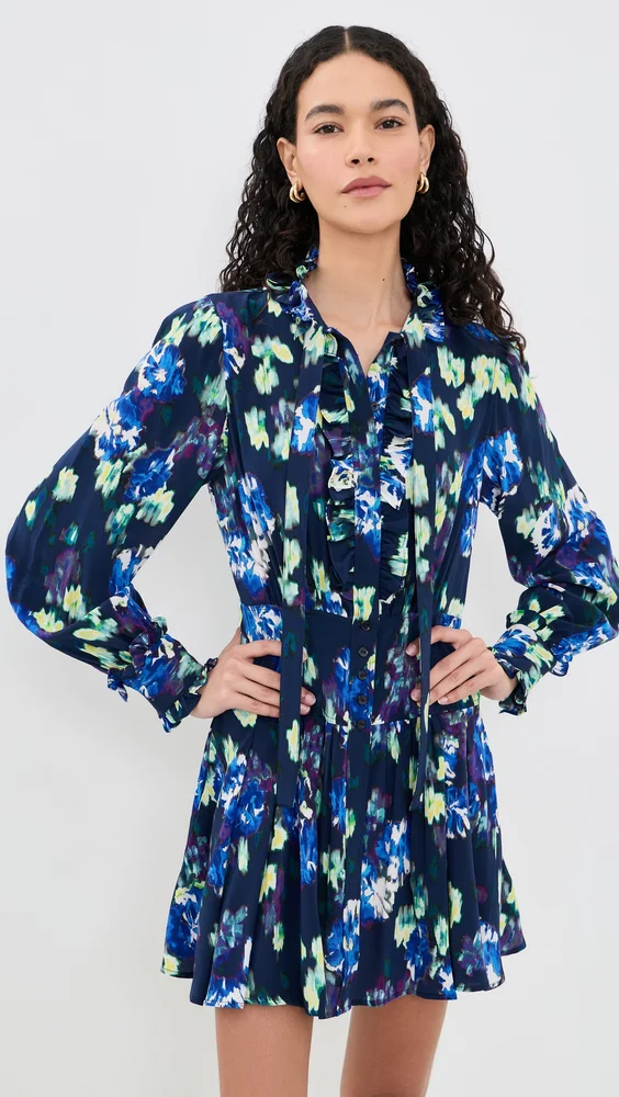 Viola Silk Mini Dress