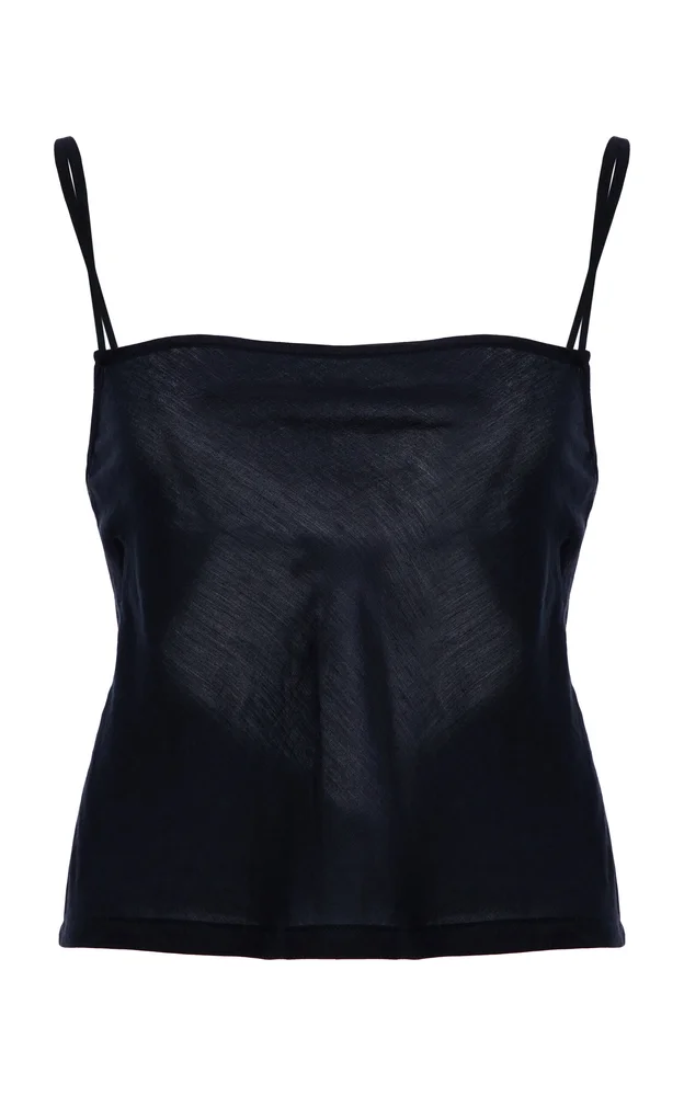 Daniel Open-Back Square-Neck Tank Top