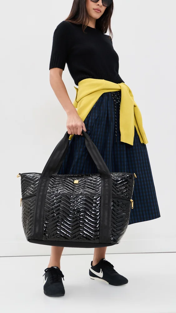 Jet Set Wingman Moto Quilting Tote
