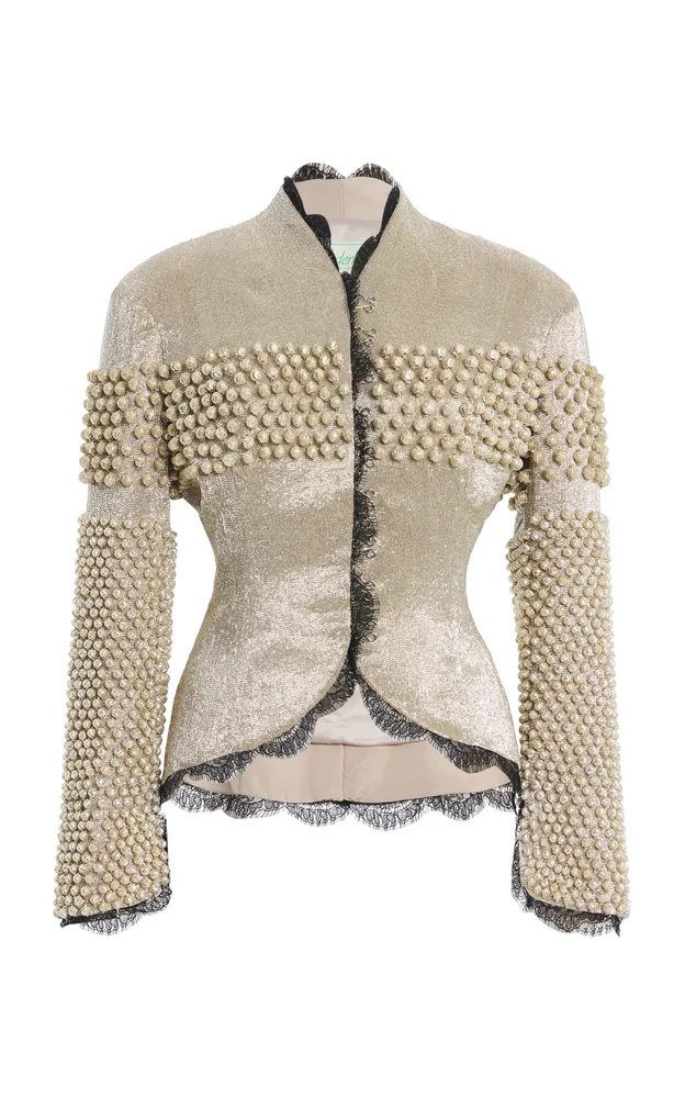 Embroidered Tulip Jacket
