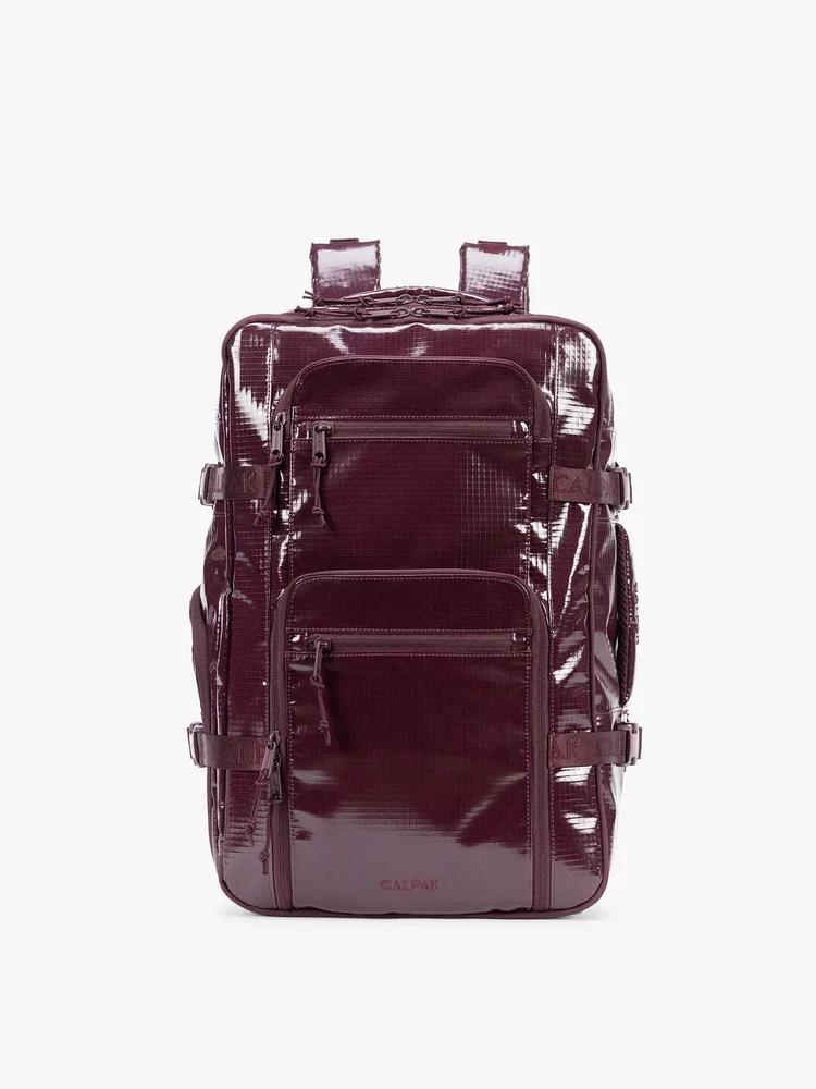 Calpaktravel Terra 26L Laptop Duffel Backpack- DARK CHERRY
