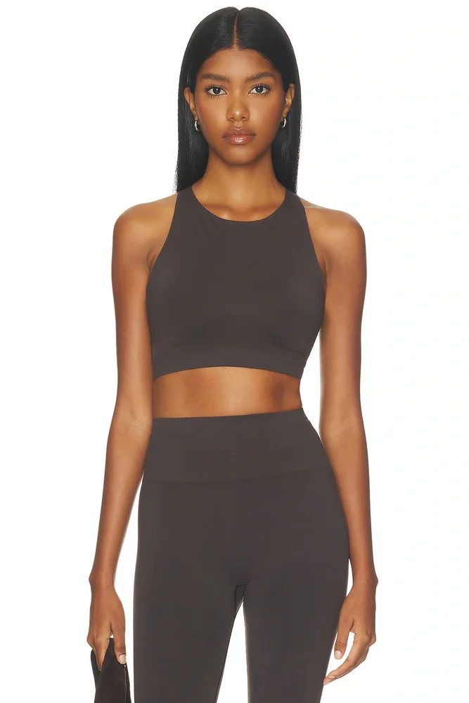 Seamless Racer Tank Bra