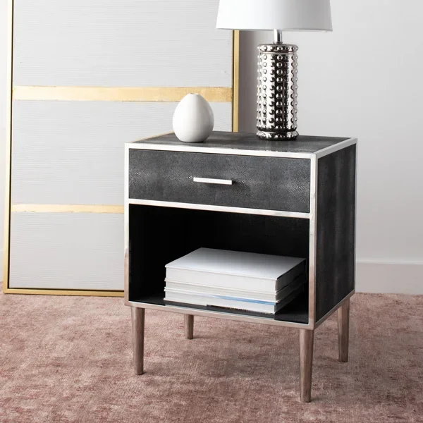 Shagreen 21.7-inch W Nightstand