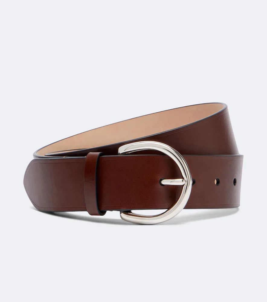 Leather belt