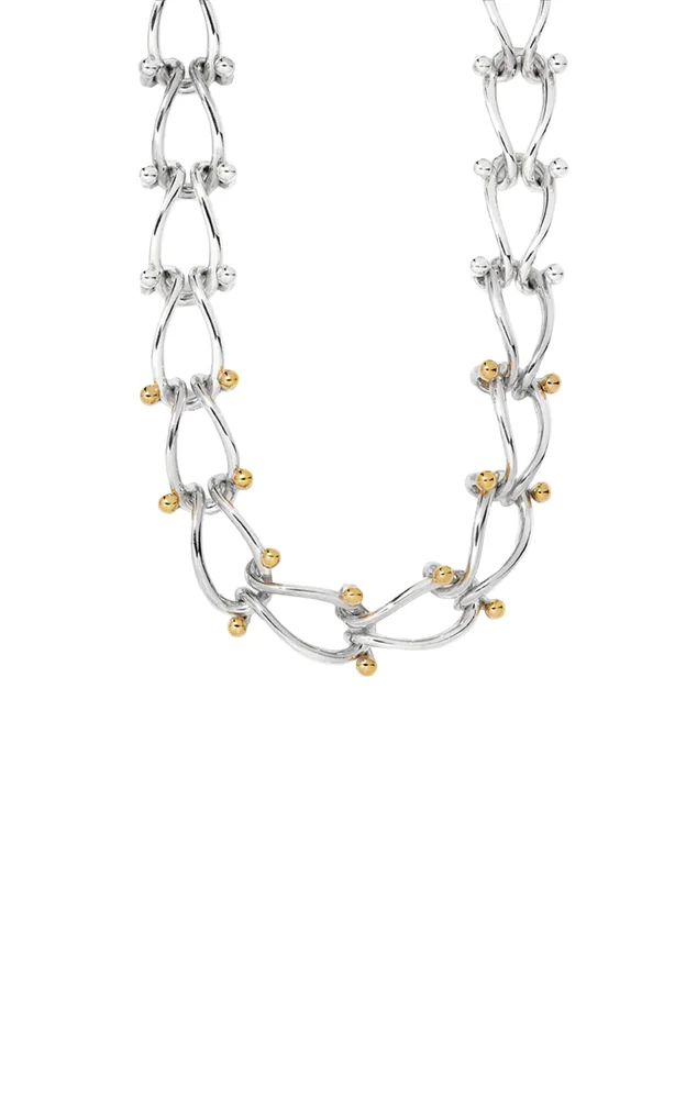 HASSOU Puzzle Duo Chain Necklace