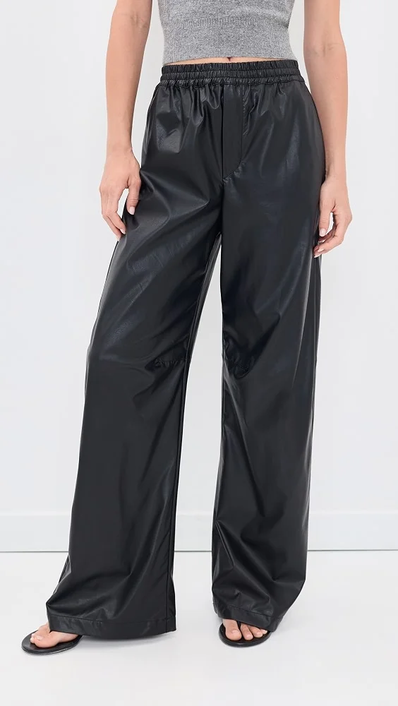 Faux Leather Pants