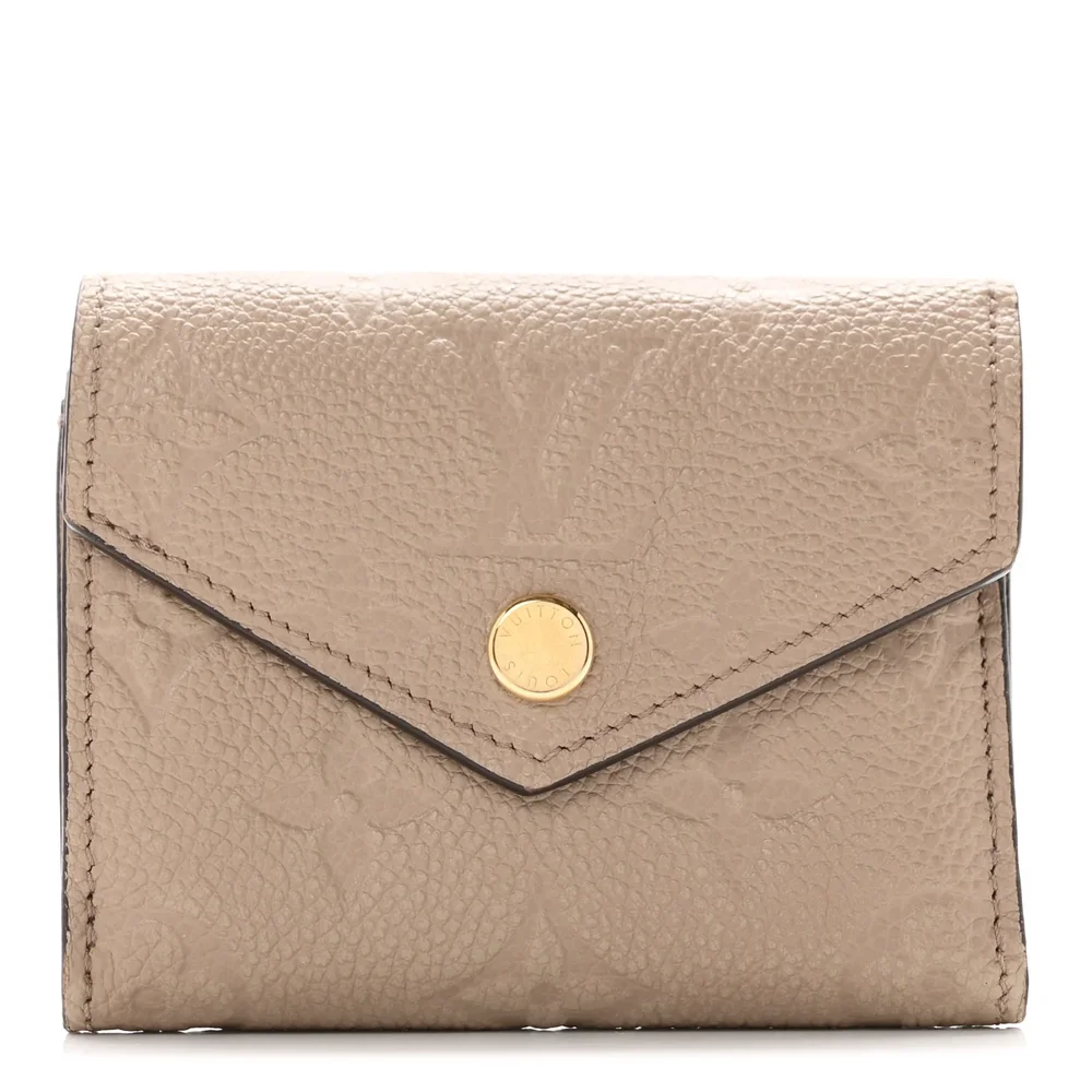 Pre-Owned Empreinte Zoe Wallet Tourterelle