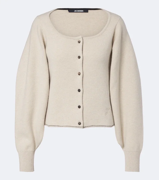 Tempo wool and cashmere cardigan