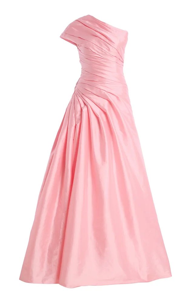 One Shoulder Ball Gown